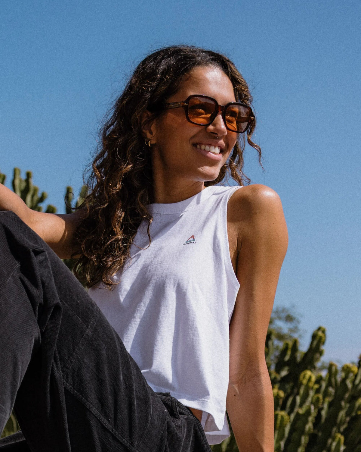 Classic Vest - White - Lifestyle