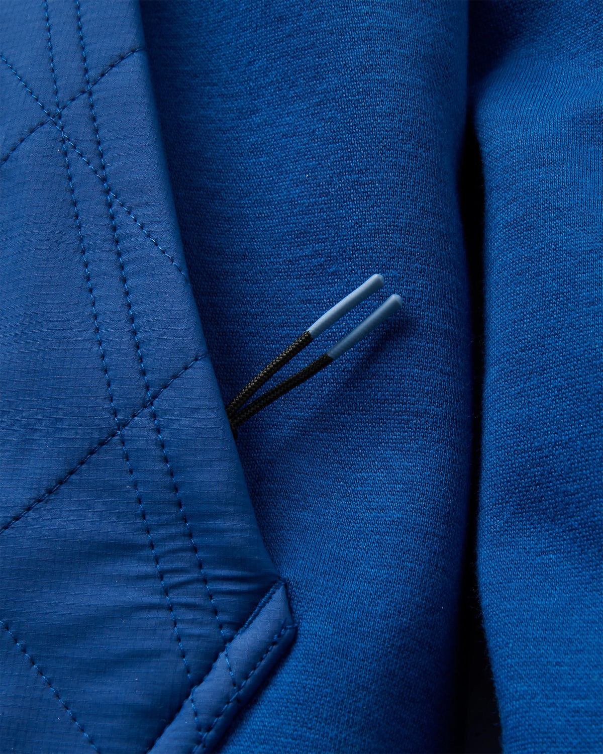 Men's Solscape Active Hoodie - Blue Navy Marl - Flatlay