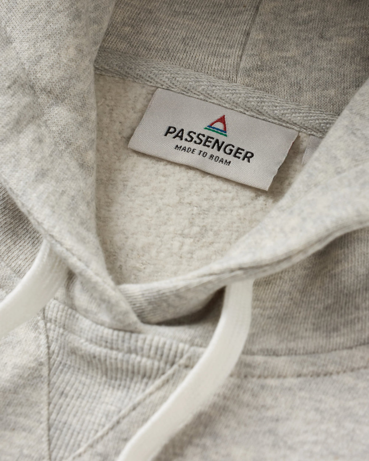 Made To Roam Hoodie - Grey Marl - Flatlay