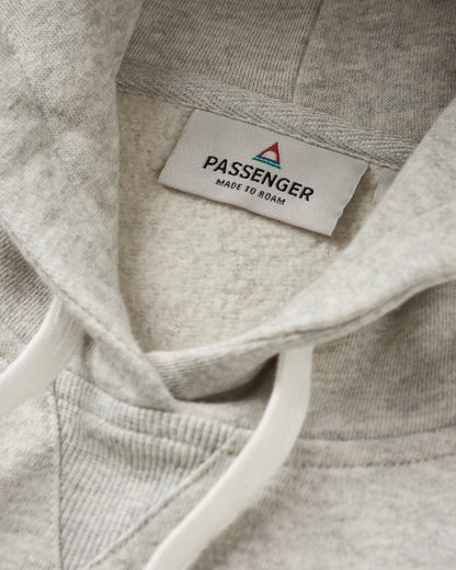 Made To Roam Hoodie - Grey Marl - Flatlay