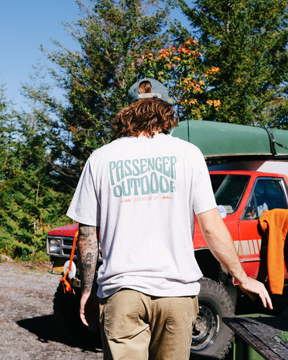 Yuca Cotton T-Shirt - Birch Marl - Lifestyle