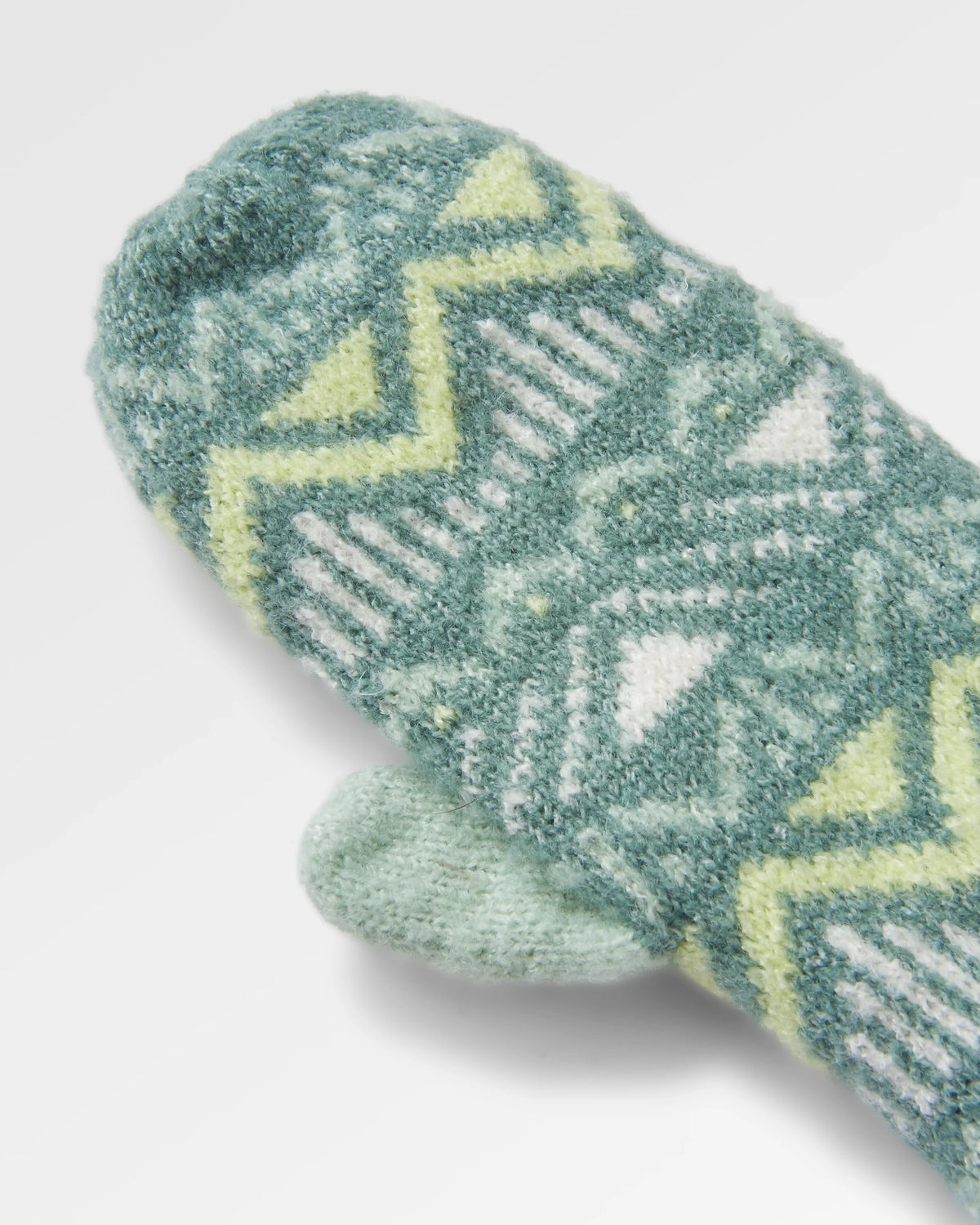 Nettle Fleece Lined Mittens - Arctic - Flatlay