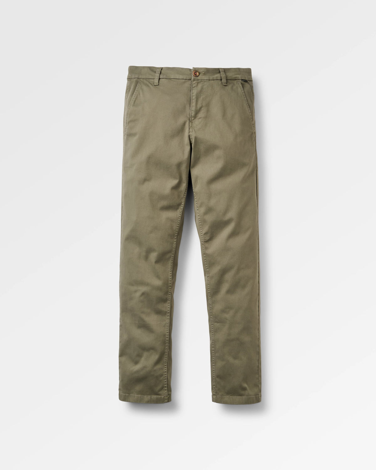 365 Cotton Trouser - Dusty Olive - Flatlay