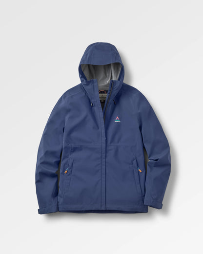 Rainstorm Waterproof Jacket - Rich Navy - Flatlay
