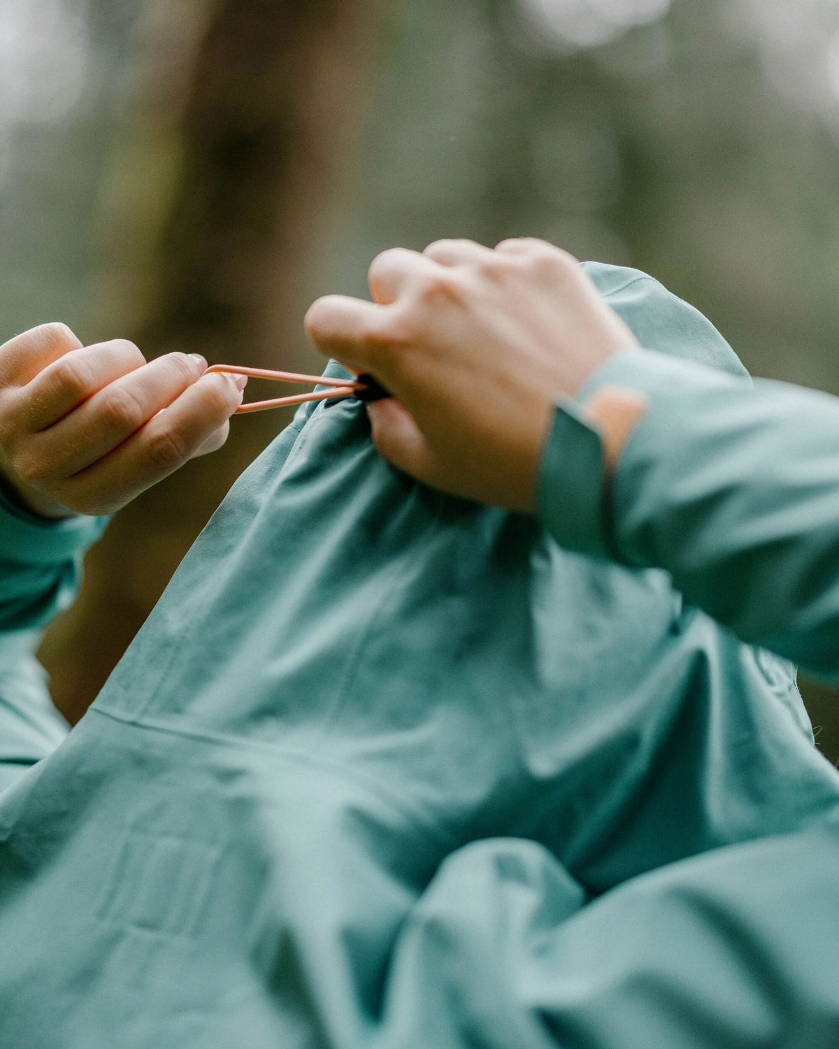 Rainstorm Waterproof Jacket - Deep Sea/Surf Spray - Lifestyle