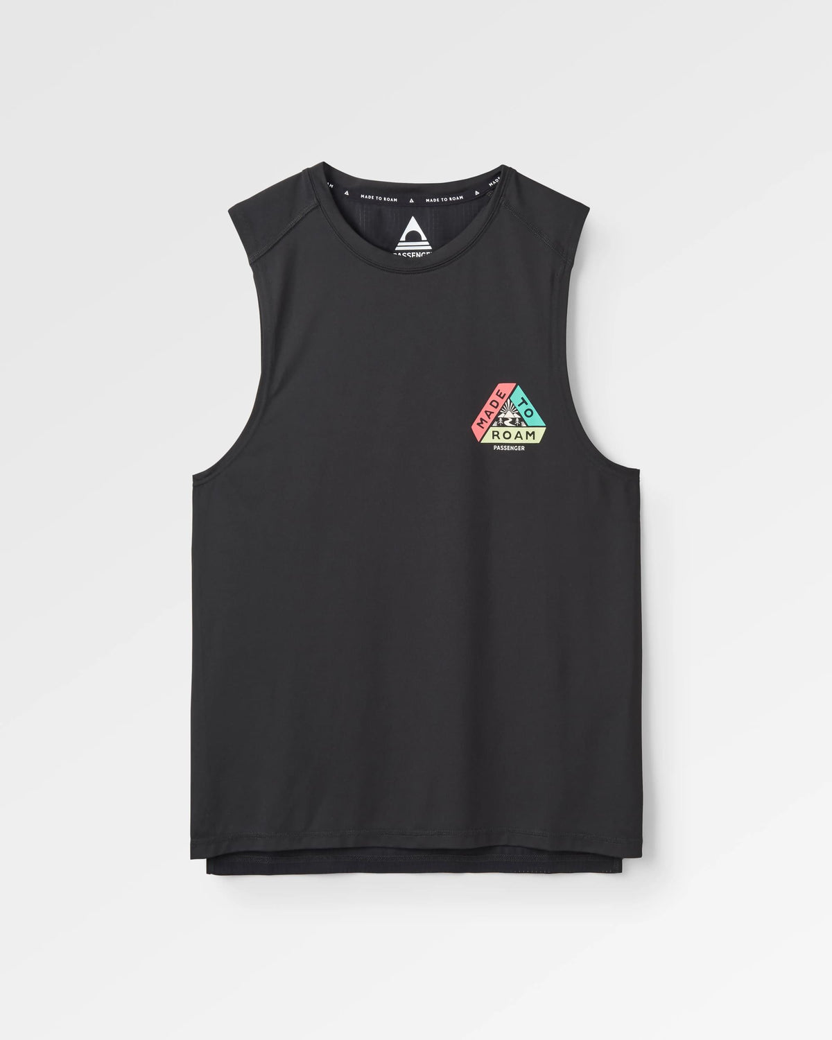 Boardwalk Active Vest - Black - Flatlay
