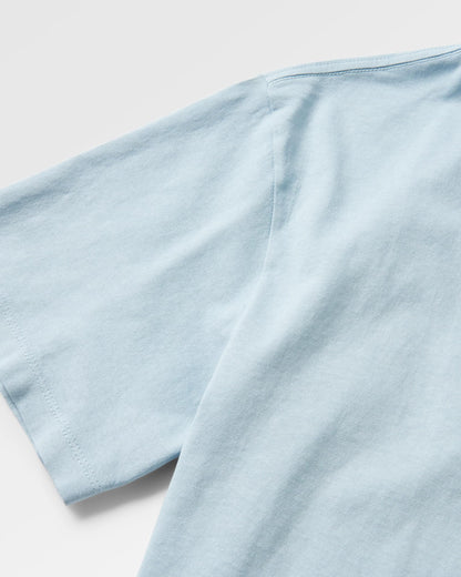 Distance Relaxed Fit T-Shirt - Blue Fog - Flatlay
