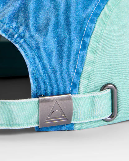Fixie 5 Panel Cap - Aquamarine - Flatlay