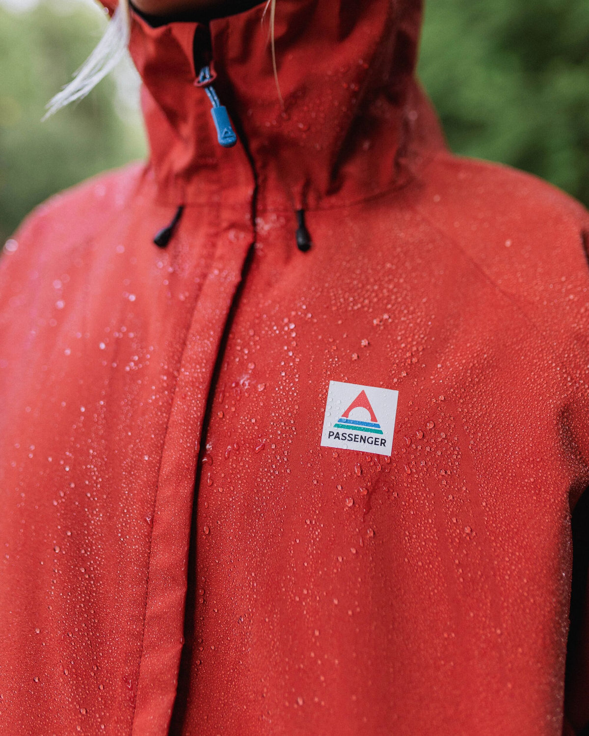Five Element Waterproof Jacket - Red Ochre - Lifestyle