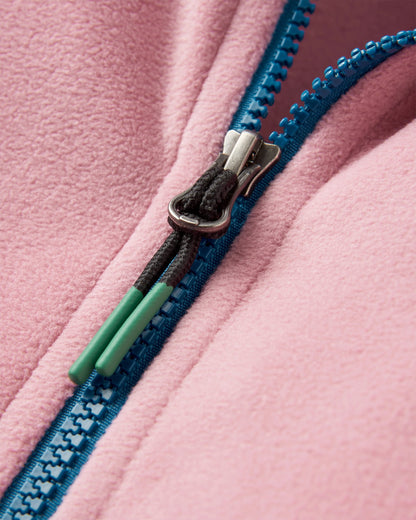 Ayla Micro Polartec® Fleece - Pink Haze - Flatlay