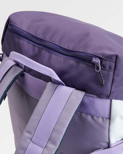 Boondocker 26L Backpack - Heather/ Deep Purple - Flatlay
