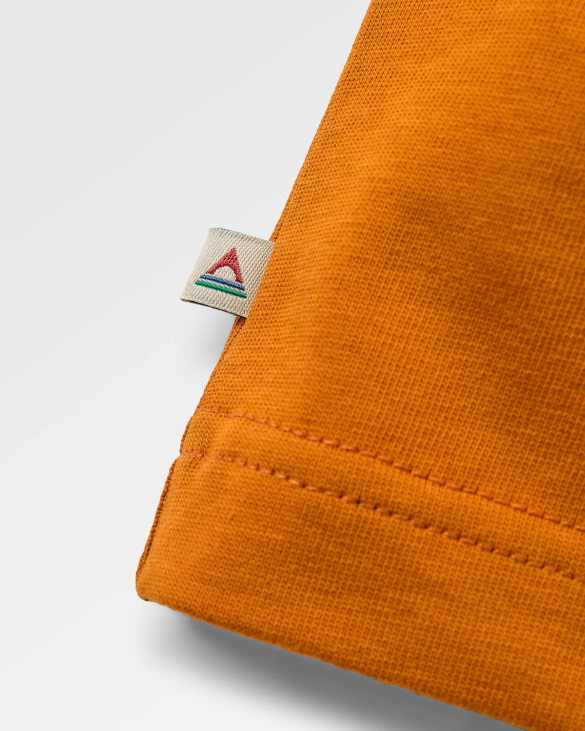Vita Relaxed Fit T-Shirt - Retro Orange - Flatlay