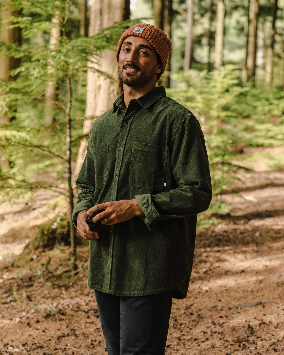 Backcountry Cord Shirt - Fir Tree - Lifestyle