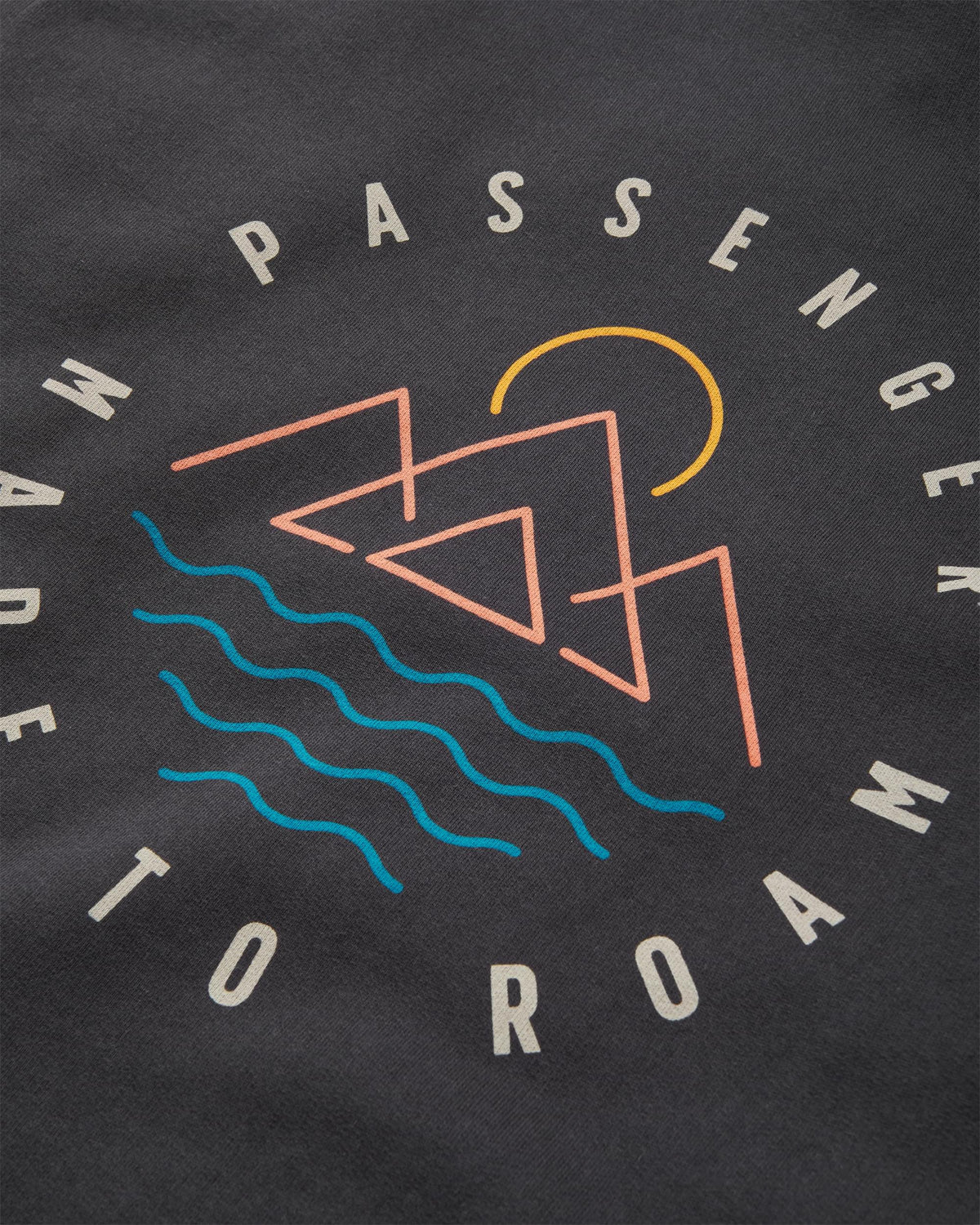 Escapism Regular Fit Sweatshirt - Black - Flatlay