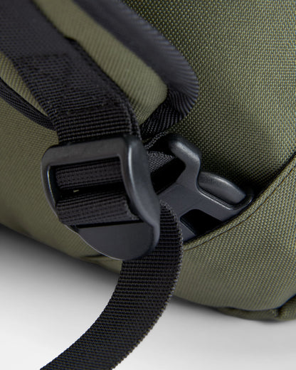 Stratos Duffel Backpack - Khaki - Flatlay