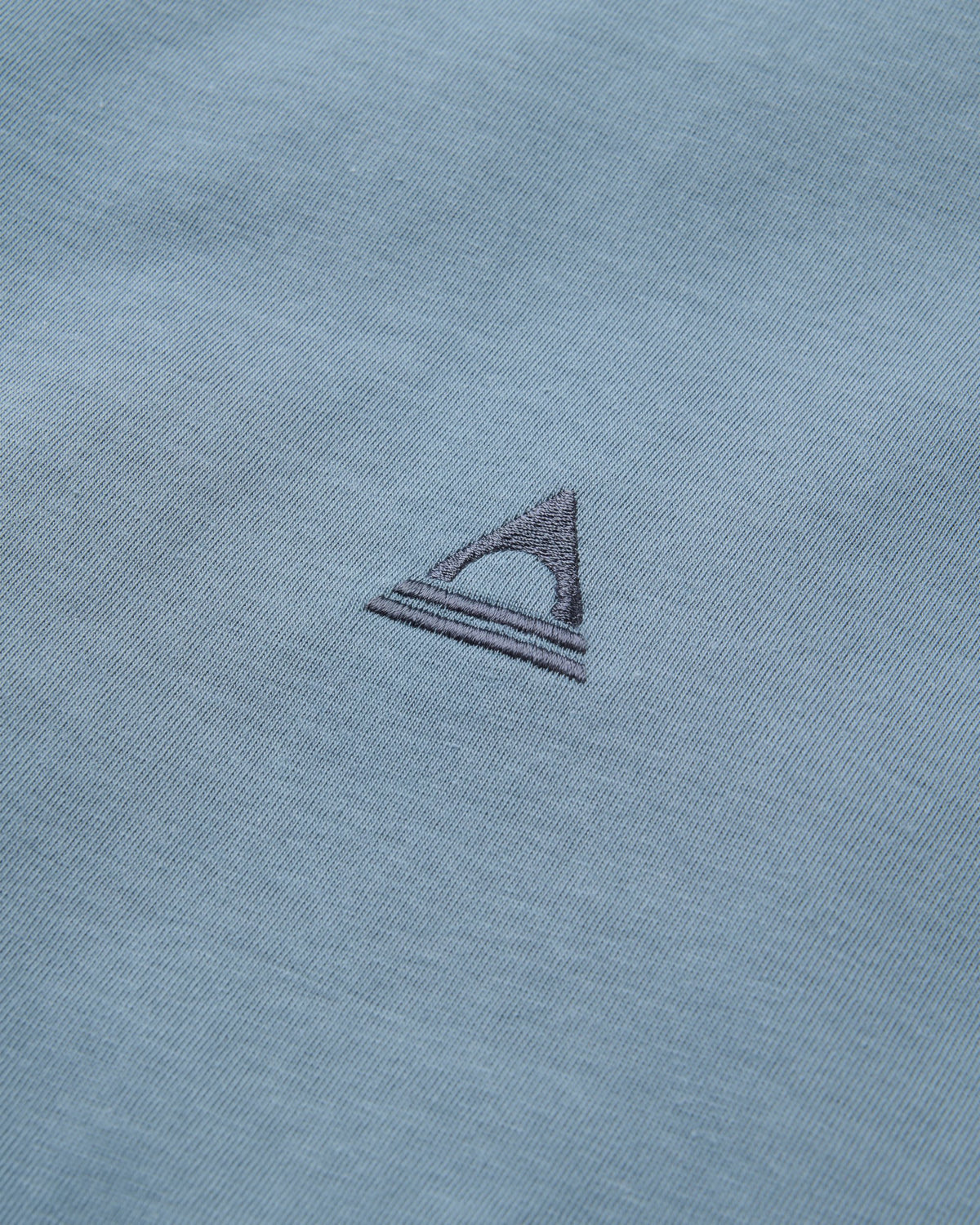 Vita Logo Relaxed Fit T-Shirt - Stormy Blue  - Flatlay