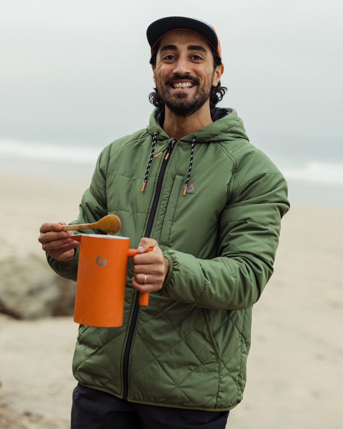 Dylan Insulated Full Zip Jacket - Wild Green - Lifestyle