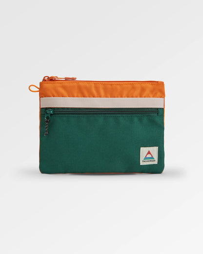 Essentials Pouch - Rain Forest Orange Multi - Flatlay