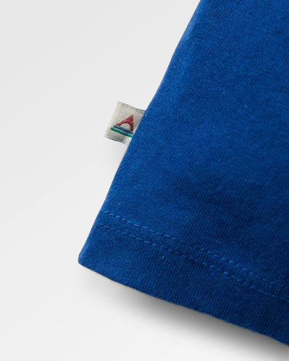 Lost Patch Women's LS T-Shirt - Blue Navy - Flatlay
