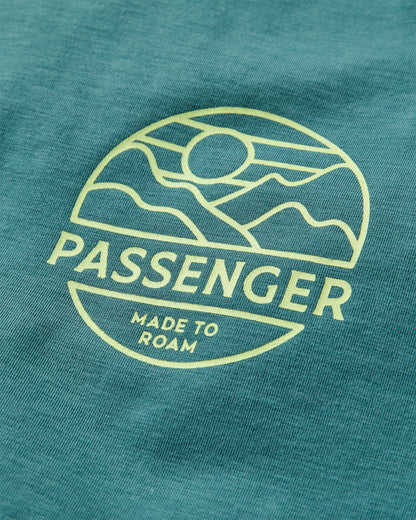 Sedona Drirelease® Active LS T-Shirt - Deep Ocean - Flatlay