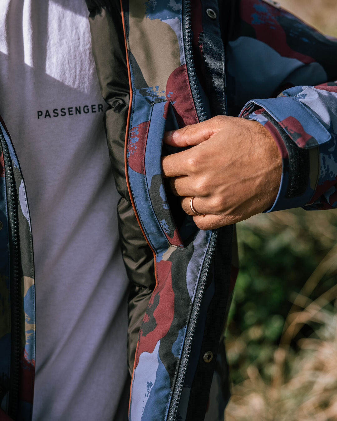 Baltic Insulated Jacket - Sycamore Pattern - Lifestyle