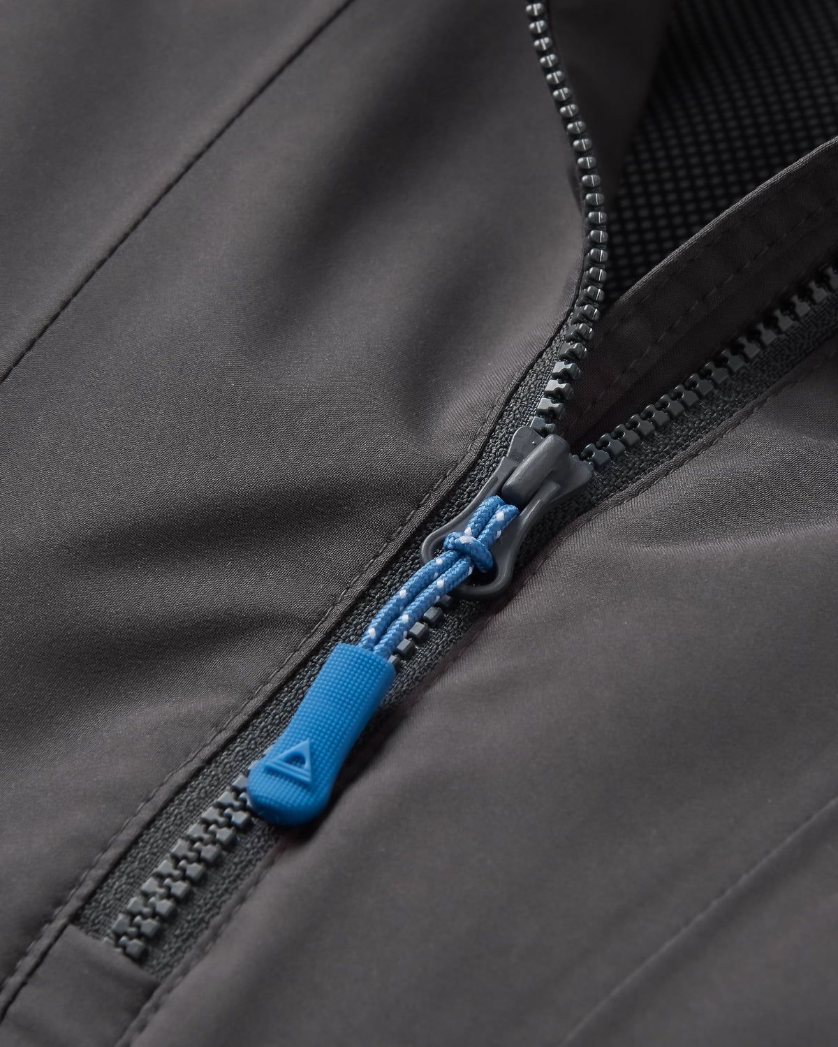 Diablo Waterproof Anorak - Faded Black - Flatlay