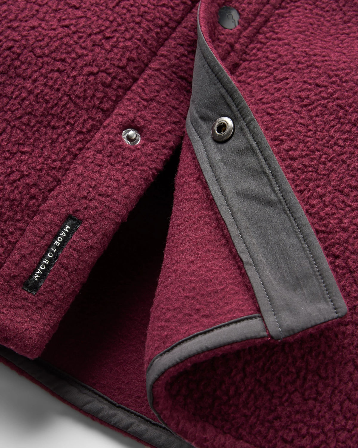 Backcountry Sherpa Fleece Shirt - Fig - Flatlay