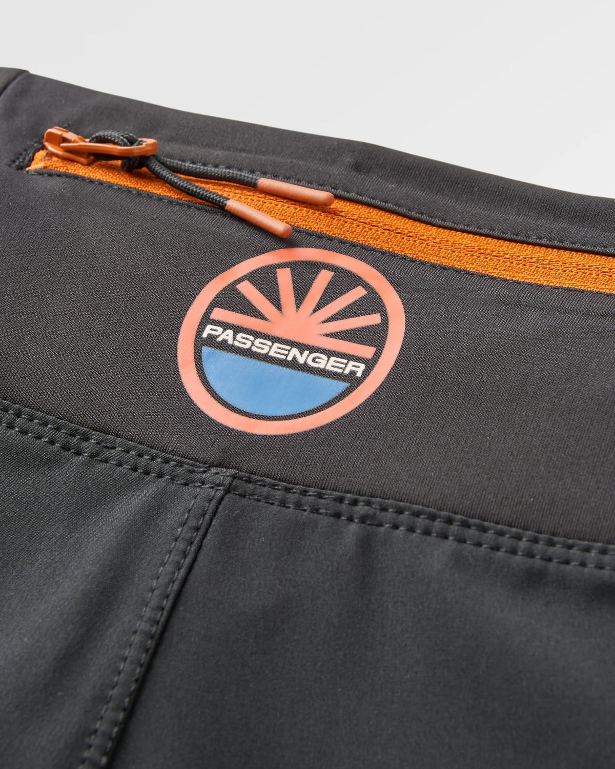 Roundtrip Trail Short 5" - Black - Flatlay