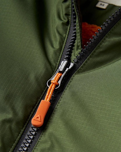 Tempest Waterproof Changing Robe - Fir Tree/ Black - Flatlay