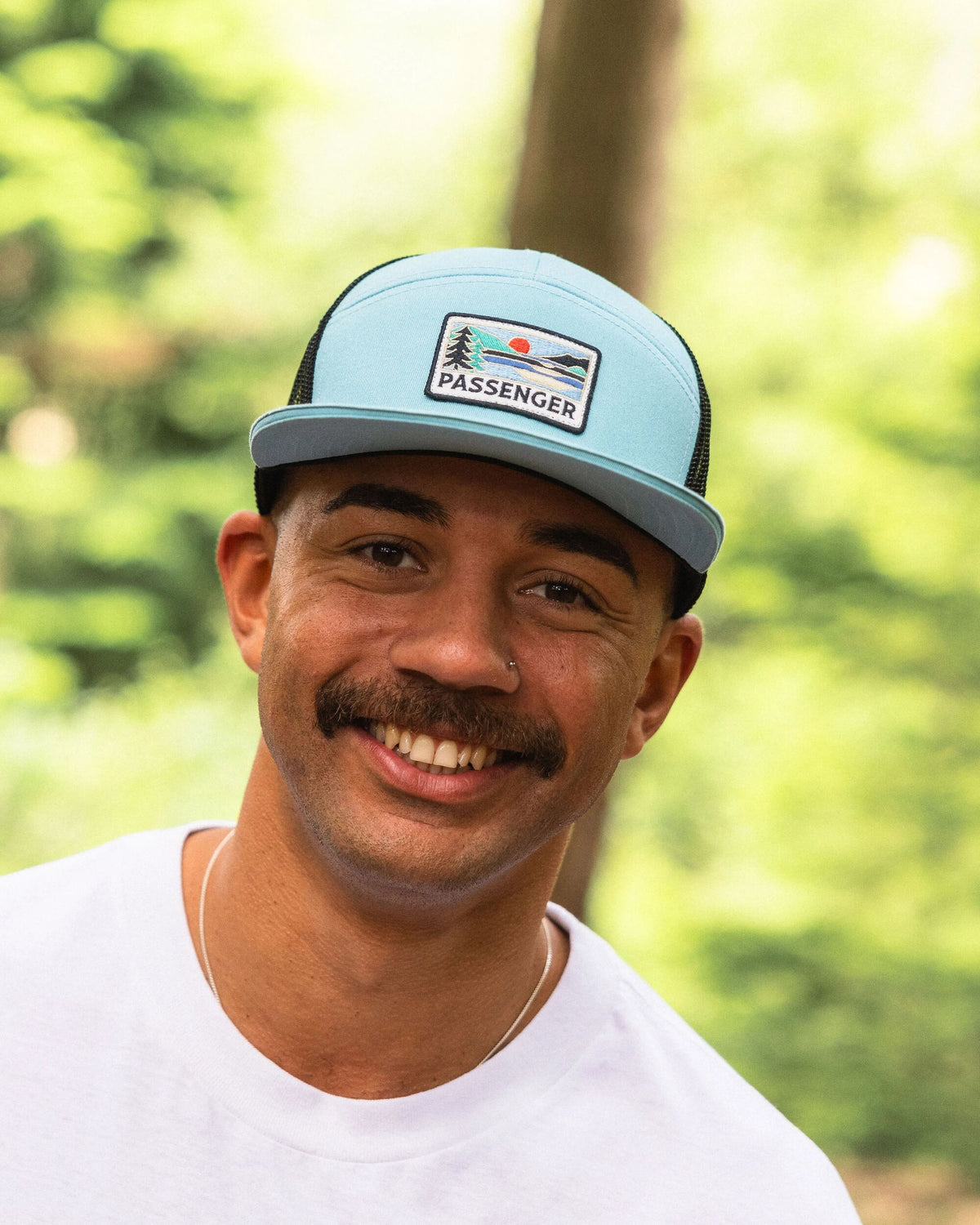 Roamer 7 Panel Cotton Trucker Cap - Arctic - Lifestyle - Male