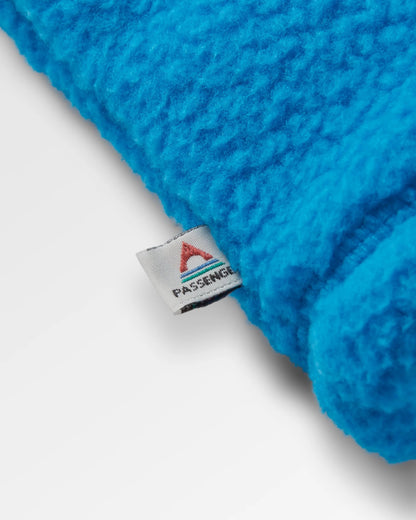 Maren 1/2 Zip Sherpa Fleece - Bluejay - Flatlay