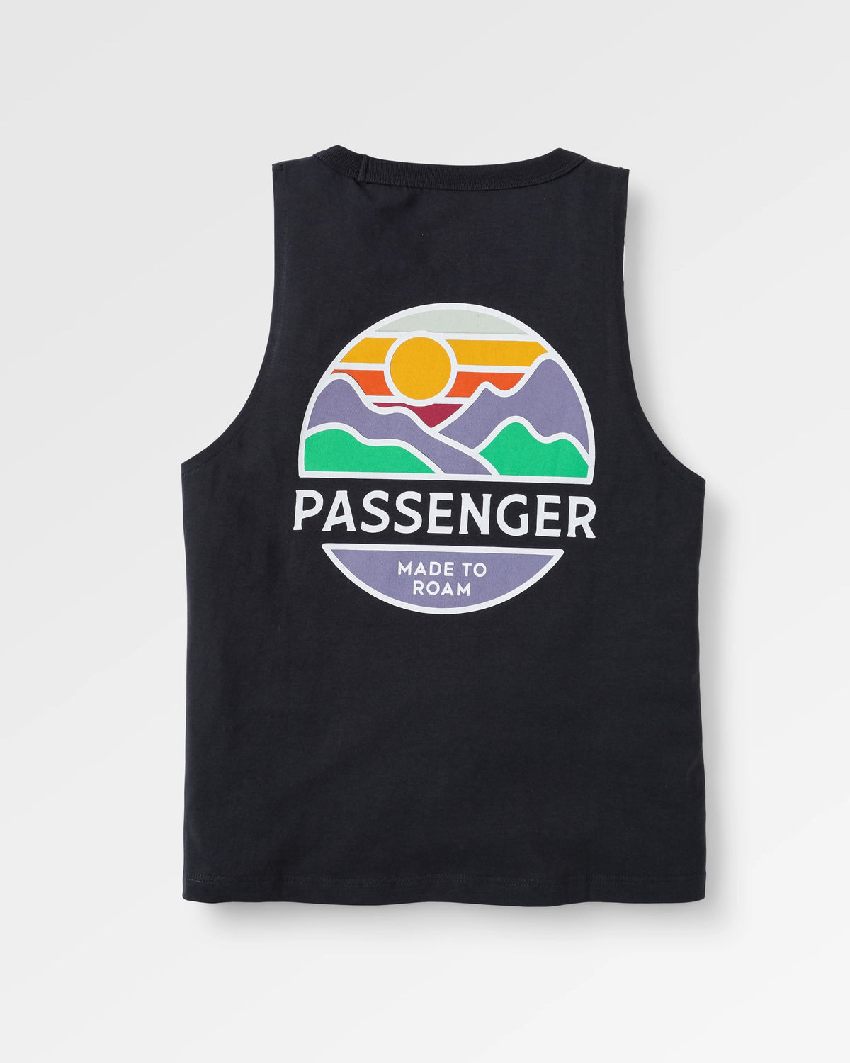 Laidback Vest - Black - Flatlay