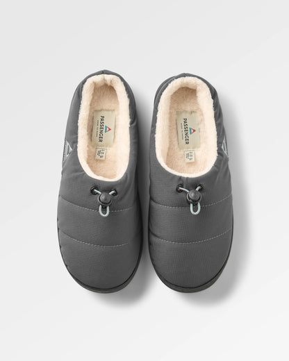 Step Out Women's Slipper - Charcoal - Flatlay