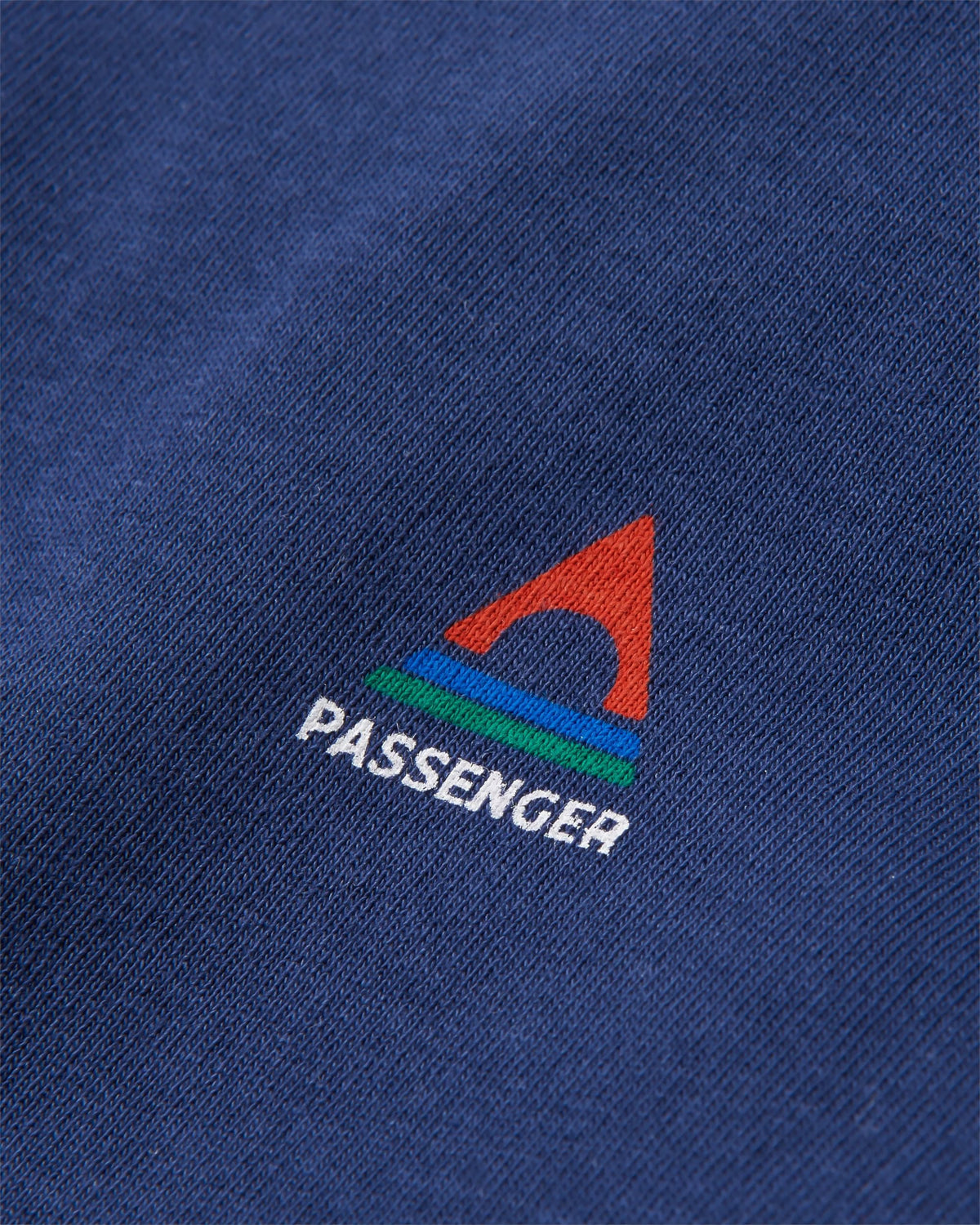 Classic Logo LS T-Shirt - Rich Navy - Flatlay