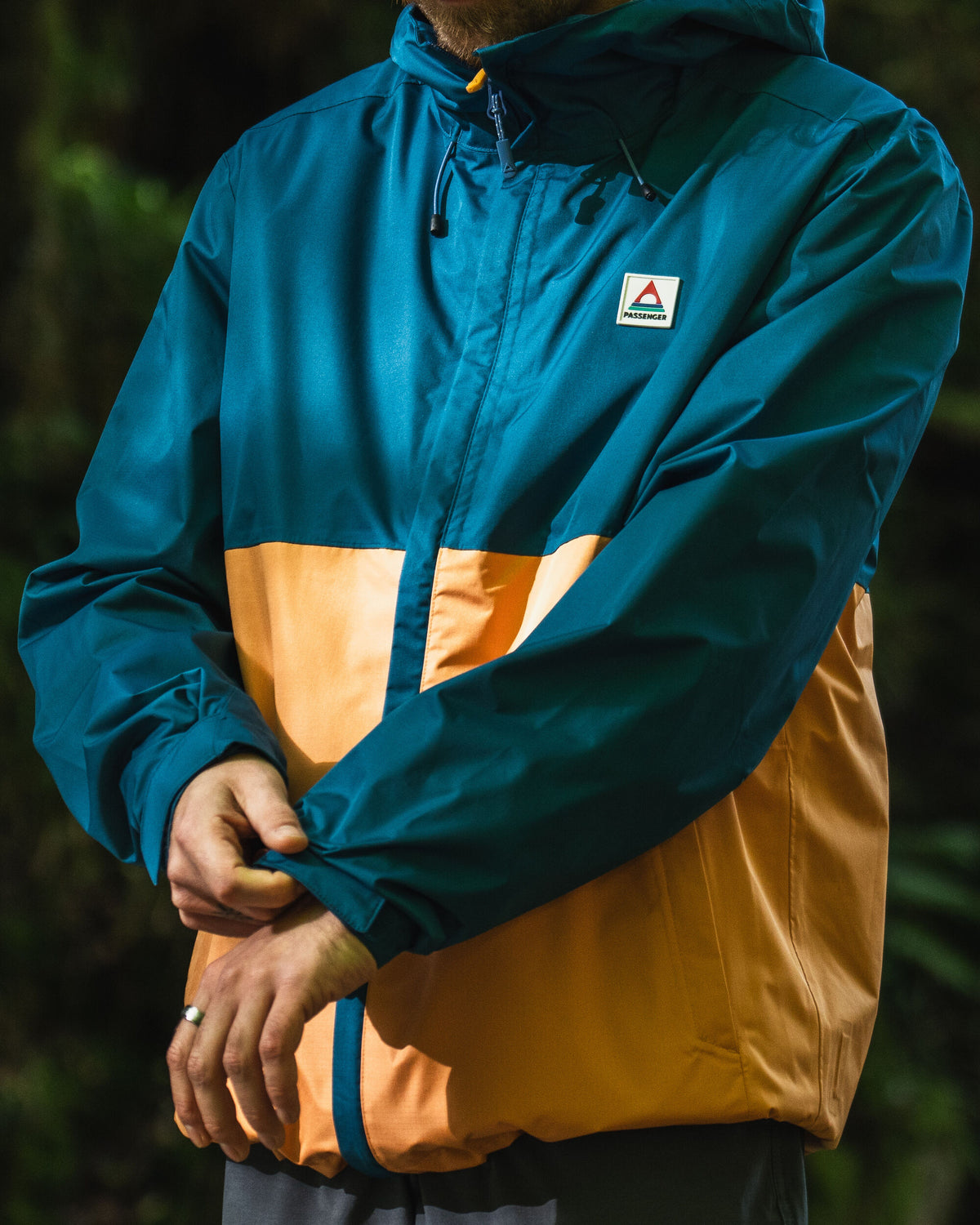 Season Water Resistant Jacket - Corsair Blue/ Apricot - Lifestyle