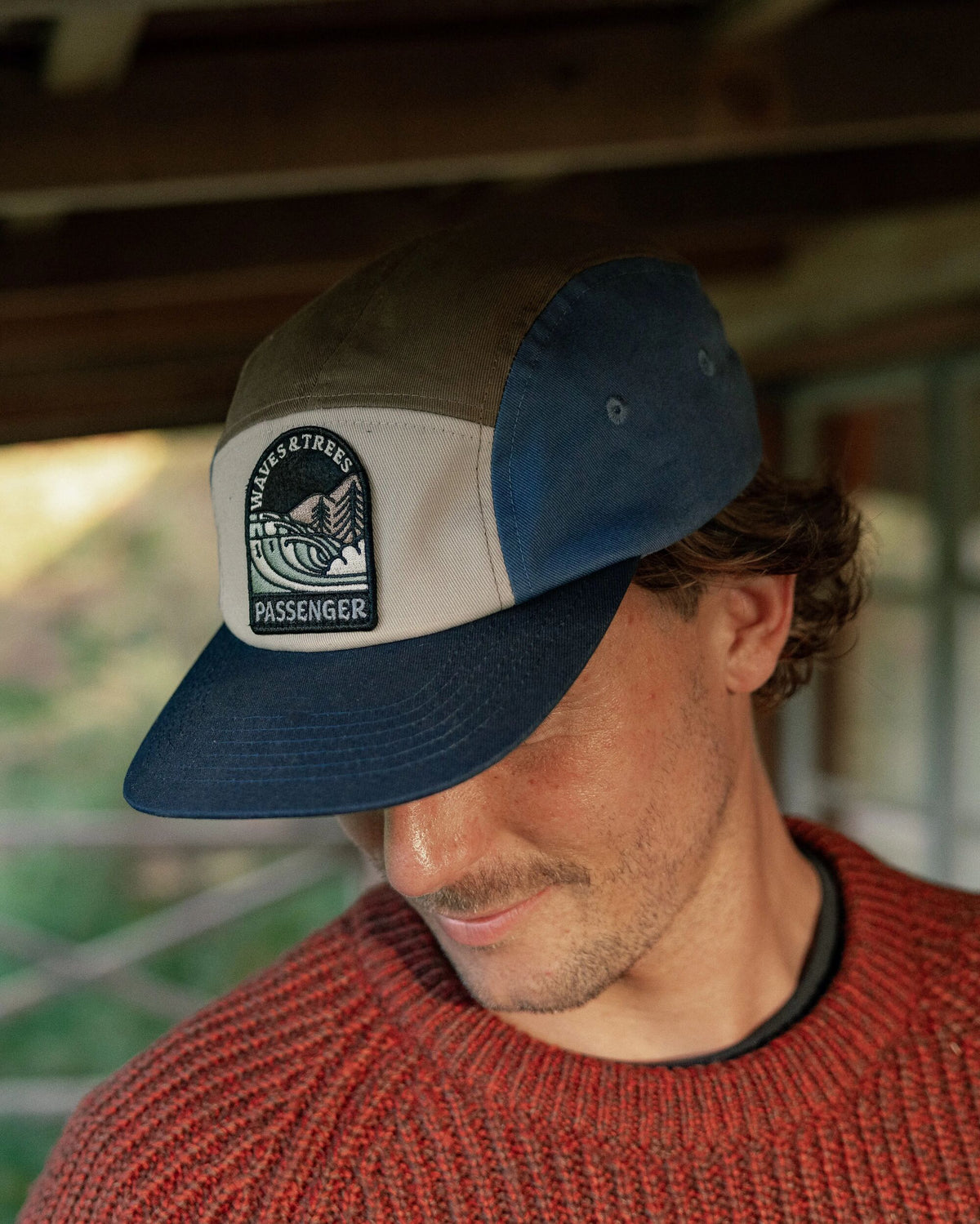 Waves & Trees 5 Panel Cap - Moonlight Blue - Lifestyle - Male