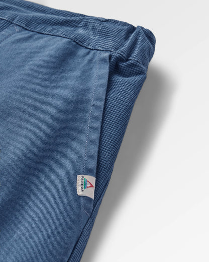 Avian Cord Midi Skirt - Dark Denim - Flatlay