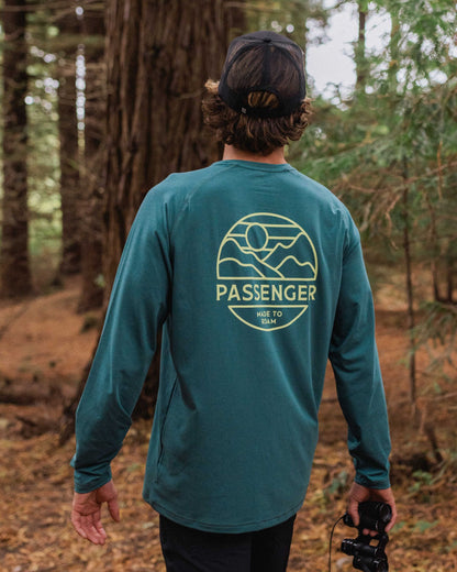 Sedona Drirelease® Active LS T-Shirt - Deep Ocean - Lifestyle