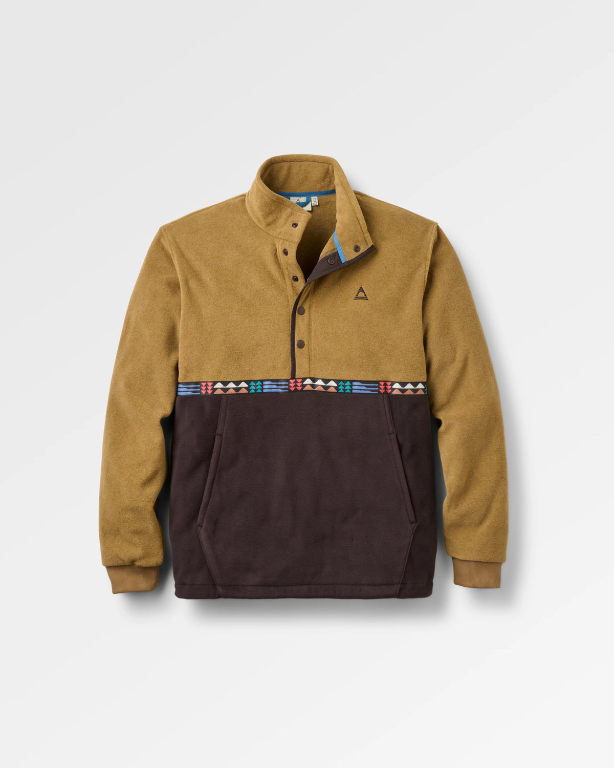 Woodlander Polartec® Fleece - Caramel/Espresso - Flatlay