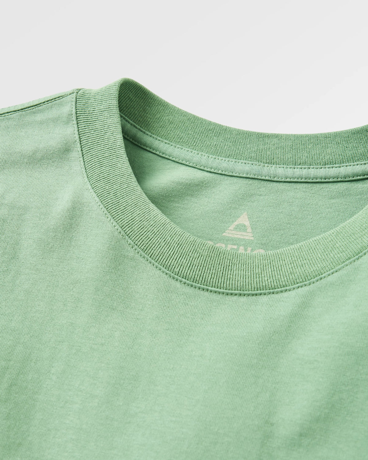 Laidback Relaxed Fit T-Shirt - Stem Green - Flatlay