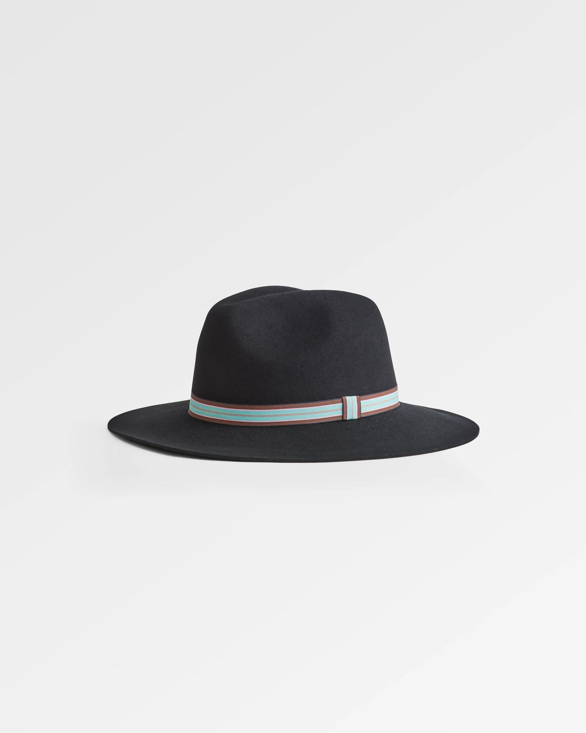 Outback Fedora - Black - Flatlay