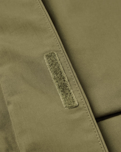 Overland Waterproof Jacket - Dark Olive - Flatlay