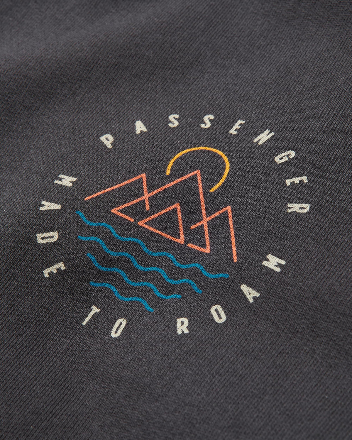 Escapism Regular Fit Sweatshirt - Black - Flatlay