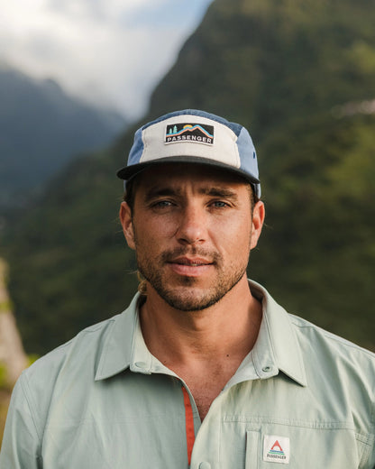 Made To Roam 5 Panel Cap - Charcoal Multi - Lifestyle - Male
