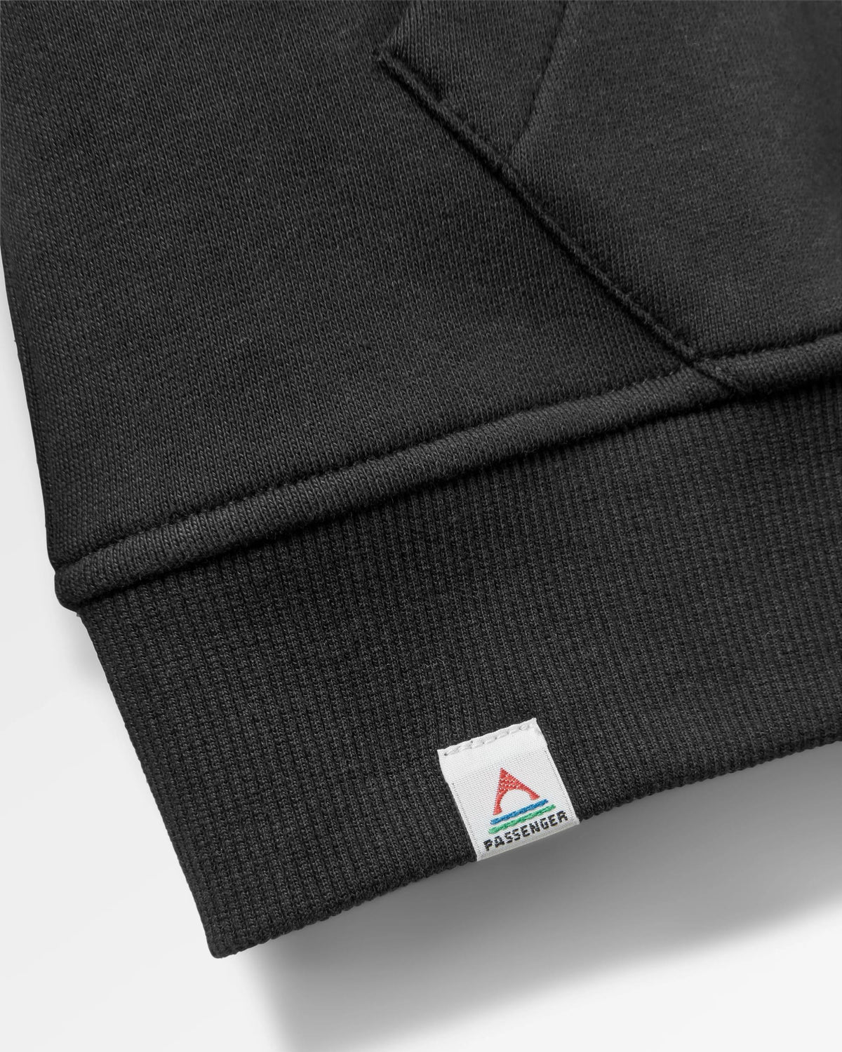 Yuca Cotton Hoodie - Black - Flatlay