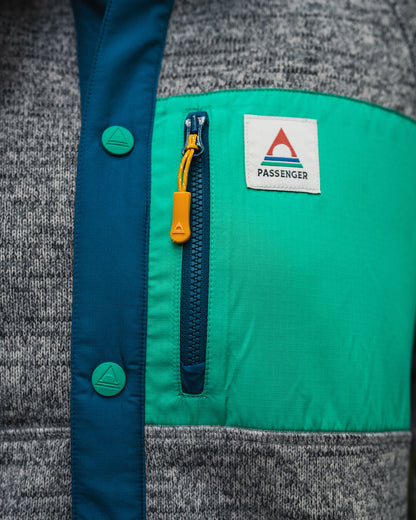 Women's Amber Polartec® Fleece - Grey Marl - Lifestyle