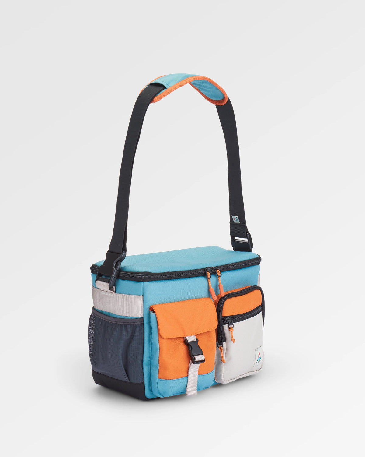 Boondocker Camera Bag - Arctic/Retro Orange - Flatlay