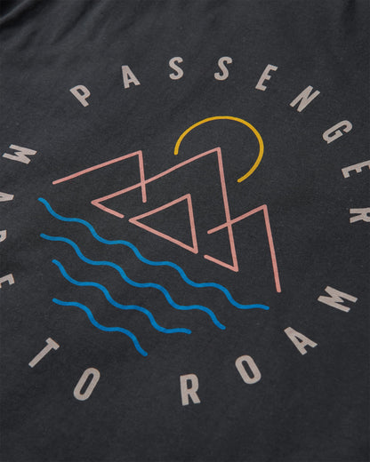 Escapism T-Shirt - Black - Flatlay