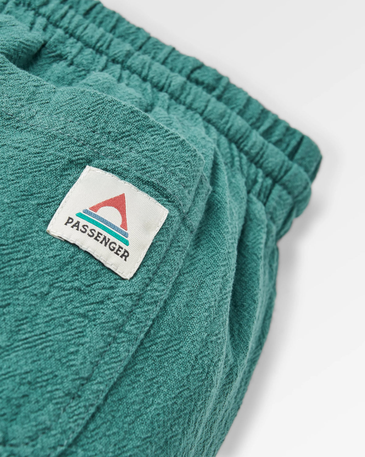 Drifter Cotton Linen Blend Short - Deep Ocean - Flatlay