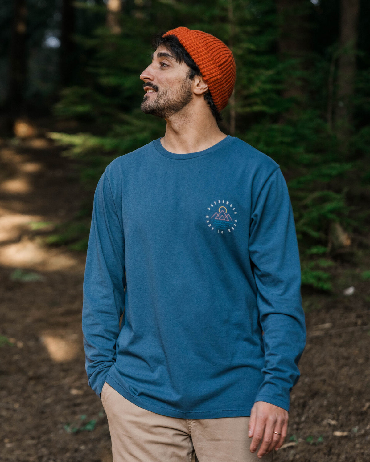 Escapism LS T-Shirt - Dark Denim - Lifestyle